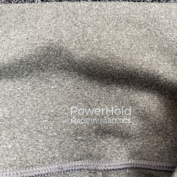 Fabletics Leggings PowerHold High-Waisted 7/8 Gray Leggings Size Small - Picture 8 of 8